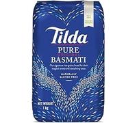 One Stop Dealers Tilda Basmati Rice - Aromatic Long Grain Rice Delicate Aroma - Ideal for Biryani & Pulao (Pack of 1, Basmati Rice 1Kg)