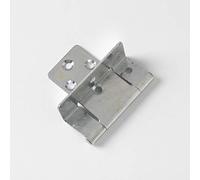 One Stop DIY 4 X Single Cranked Flush Hinges 50mm With 16mm Crank BZP Steel NEW