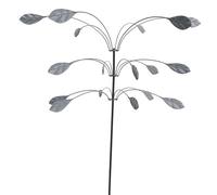 One Stop Gardens Cart Stanwood Wind Sculpture Copper Triple Leaf Windmill Garden Ornaments Engineering for Kids 3-5 (C, 60x100cm)