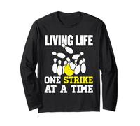 One Strike Competitive Bowling Long Sleeve T-Shirt