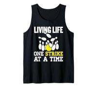One Strike Competitive Bowling Tank Top