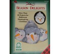 One Stroke Season Delights With Donna Dewberry DVD, More Than 20 Projects For Halloween, Thanksgiving, Christmas
