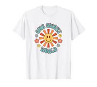 One Sweet World , Fun Women's Retro , Girls Labor Dave T-Shirt