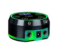 One Tattoo World Premium Quality Aurora Colorful 2nd Generation Tattoo Power Supply With Push Button Adjustable Voltage, Black Color, OTW-PDL2-1