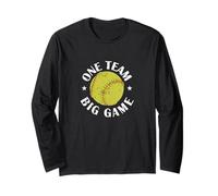 One Team Big Game Softball Long Sleeve T-Shirt