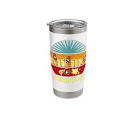 One Tequila Two Tequila Three Tequila Floor Vintage Drinking Stainless Steel Insulated Tumbler