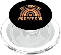 One Thankful Professor - Professor Thanksgiving Fall Season PopSockets PopGrip for MagSafe