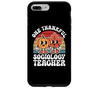 One Thankful Sociology Teacher Funny Autumn Thanksgiving Case for iPhone 7 Plus/8 Plus
