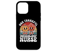 One Thankful Toxicology Nurse Funny Autumn Thanksgiving Case for iPhone 12 mini