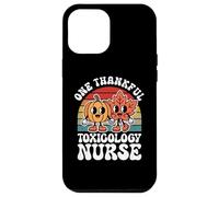 One Thankful Toxicology Nurse Funny Autumn Thanksgiving Case for iPhone 12 Pro Max