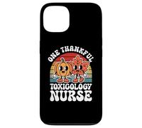 One Thankful Toxicology Nurse Funny Autumn Thanksgiving Case for iPhone 13