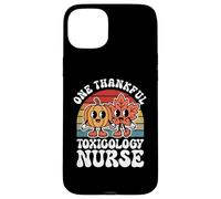 One Thankful Toxicology Nurse Funny Autumn Thanksgiving Case for iPhone 15 Plus