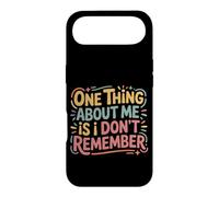 One Thing About Me Is I Don't Remember Forgetful - Case for iPhone Air