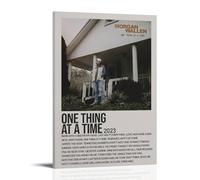 One Thing at A Time by Morgan WallenCanvas Posters for Bedroom Wall Art Decor Posters Prints Art Poster Print Painting Retro Home Wall Decor Picture Bedroom16x24inch(40x60cm) Frame-style