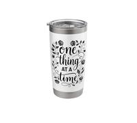 One Thing At A Time Roses Stainless Steel Insulated Tumbler