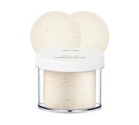 ONE THING Unbleached Cotton Pads | DIY Dry Toner Pads, Large Size Exfoliating Soft Lightweight Face Rounds | Daily Travel Size Refill No Lint Double Sided | Korean Skin Care (60 Pads in a Container)