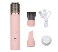 One-touch Cordless Vacuum Cleaner, Ultra-lightweight For On-the-go Cleaning. Vacuum, Blow And Inflate In One Device. Deep Cleans Sofa And Car Upholstery. Ready To Use Straight Out Of The Box pink