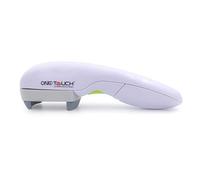 ONE Touch KC85 Electric Bottle Opener - No Effort Needed - for Everyone Even Without Manual Force - Opens All Caps from 12 to 52 mm Worry-Free, White
