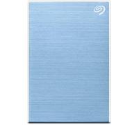 One Touch with Password Protection USB 3.0 Portable Hard Drive, 2TB Blue - STKY2000402, New