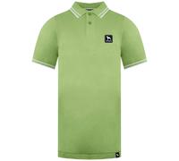 One True Saxon Dexon Short Sleeve Mens Green Polo Shirt SX2M123228GRNSTK