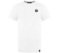 One True Saxon Mens Dixon T-Shirt in White Cotton - Size Small