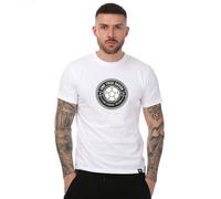 One True Saxon Mens Baller T-Shirt in White Cotton - Size X-Large