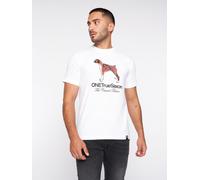 One True Saxon Men's Dawg T-Shirt in White | Size: Small One True Saxon White S