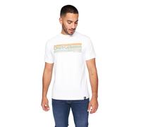 One True Saxon Mens Forever T-Shirt (Optic White) Cotton - Size Large