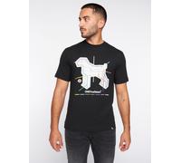 One True Saxon Men's Station T-Shirt in Black | Size: Large One True Saxon Black L