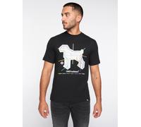 One True Saxon Men's Station T-Shirt in Black | Size: Medium One True Saxon Black M