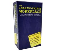 One Up Parties and Games The Inappropriate Workplace - New for 2021. The Hilarious Game of Things That Should Never be Said (or Done) at Work.