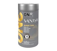 ONE® Vanish Condoms | HyperThin Condoms | Vegan, Non-GMO, Natural Rubber Latex | 12 Count