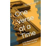 One Verse at a Time: A 52-Week Scripture Reflection Journal