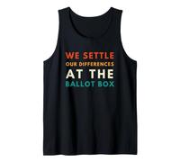One Vote One Voice Voters Make Change at the Ballot Box Tank Top
