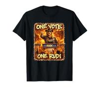 One Vote Rudi 2029 Graffiti Campaign Vintage T-Shirt