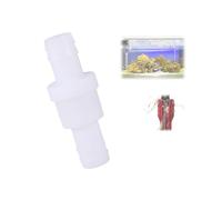 One Way Check Valve 1 inch Non Return Valve 12mm Inline Check Valve Hose Barb Non Return Resistance Plastic Valve Fuel Gas Liquid Air One Way Non Return for Water Air Gas Terugslagkleppen