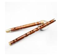 One-way Connection White Copper Bamboo Flute Woodwind Instrument Two Section Flute Professional Performance To Bamboo Flute (Color : C)