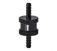One Way Fuel Check Valve Non Return Valve Aluminum Alloy for Diesel Petrol Engine Fuel Lines Various Size Options (6mm)