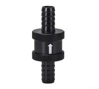 One Way Fuel Check Valve Non Return Valve Aluminum Alloy for Diesel Petrol Engine Fuel Lines Various Size Options (10mm)