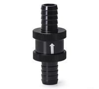 One Way Fuel Check Valve Non Return Valve Aluminum Alloy for Diesel Petrol Engine Fuel Lines Various Size Options (12mm)