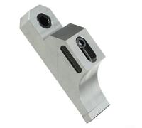 One-Way Heavy Cutting Toad Pliers with Self-Rebound Action Designed for Side Mount CNC Fixturing on Machining Centers and Turning Lathes (M8)