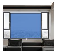 One-Way Privacy with Crystal Clear Views: Spring-loaded roller shade maintains outdoor visibility while blocking inside exposure - watch garden birds in living rooms or monitor office parking lots di