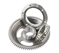 One Way Starter Bearing Clutch Bearing Gear Assembly Kit Compatible With TTR250 XT250 Tricker YFM250 TT250R Raid Serow(Without Edge Assy)