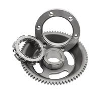 One Way Starter Bearing Clutch Bearing Gear Assembly Kit Compatible With TTR250 XT250 Tricker YFM250 TT250R Raid Serow(With Edge Assy)