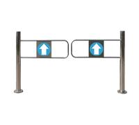 One-Way Swi, Sturdy Metal Structure for Safe Access Control in Public and Private Spaces, & Easy to Install, Ideal for Homes & Businesses