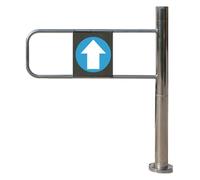 One-Way Traffic Door，Automatic Rebound Swing GateAutomatic Self-Closing Swing Door, Heavy-Duty for High-Traffic Areas, Ideal for School and Supermarket Entrances，（Destra (Lxh) 95X97CM）