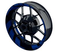 "ONE-WHEEL Premium wheel sticker for 17"" wheels BLUE, FOR 17 INCH RIMS"