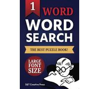One Word Word Search Large Font Puzzle Book: Word Searches with Easy to Read Print about One Word, Senior Activity, Large Font and More | 6x9 inches, ... Gift for Vacations, Holidays and Free Times