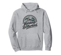 One Worldwide Brotherhood JW Witness Christian Pullover Hoodie