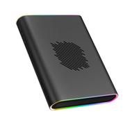ONE XPLAYER OneXGPU 2 eGPU with AMD RX 7800M 12GB GDDR6 RDNA 3, Portable External GPU for Laptops and Handhelds with Thunderbolt 3/4, USB 4, OCuLink Port